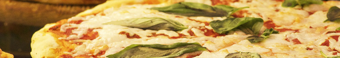 Eating Pizza at Samosky's Homestyle Pizzeria restaurant in Valley City, OH.